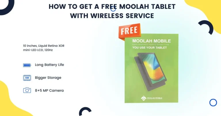 How to Get a Free Moolah Tablet with Wireless Service