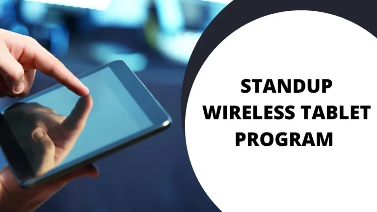 Standup Wireless Free Tablet Program