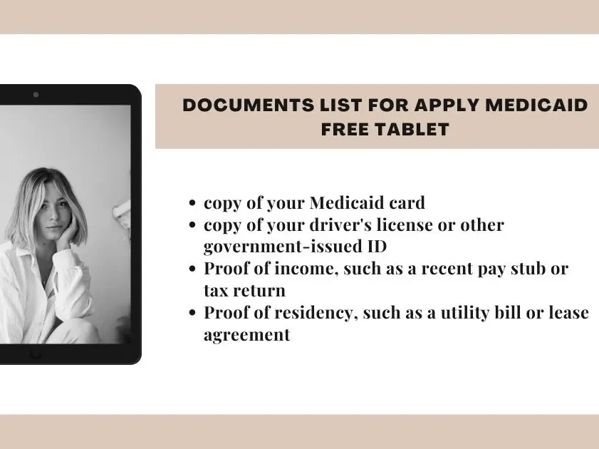 Documents List for Apply Medicaid Free Tablet